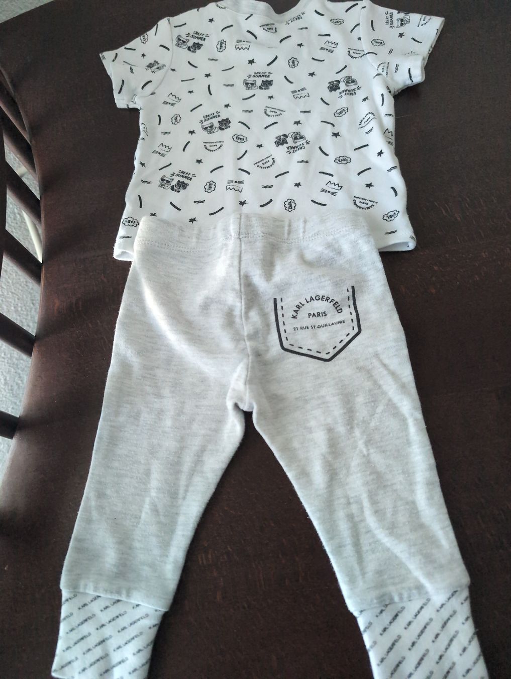 Karl Lagerfeld Lotti & Set di vestiti: Karl Lagerfeld Babyset – Usato da Busswil BE venduto da MissMuffin 4