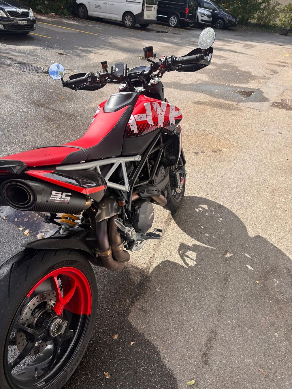 Ducati Route: Ducati Hypermotard 950 RVE  – D'occasion à Studen BE par Niko.bl 2