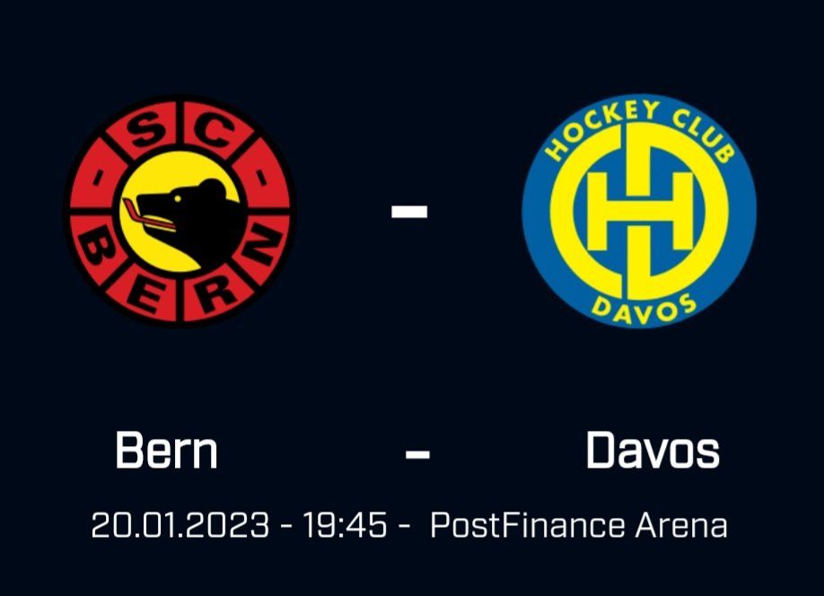 2 TOP Sitzplätze SCB vs. HC Davos Kaufen auf Ricardo