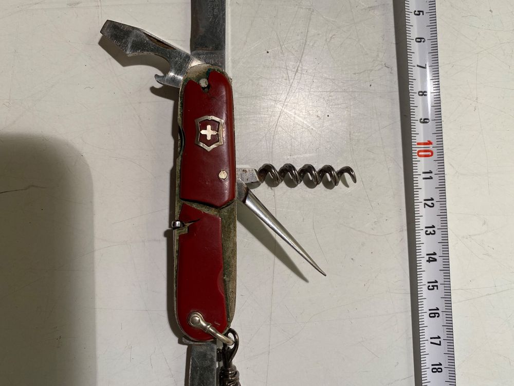 Schweizer Armee Sackmesser Victorinox verm. 1950/1960 (Gebraucht) in ...