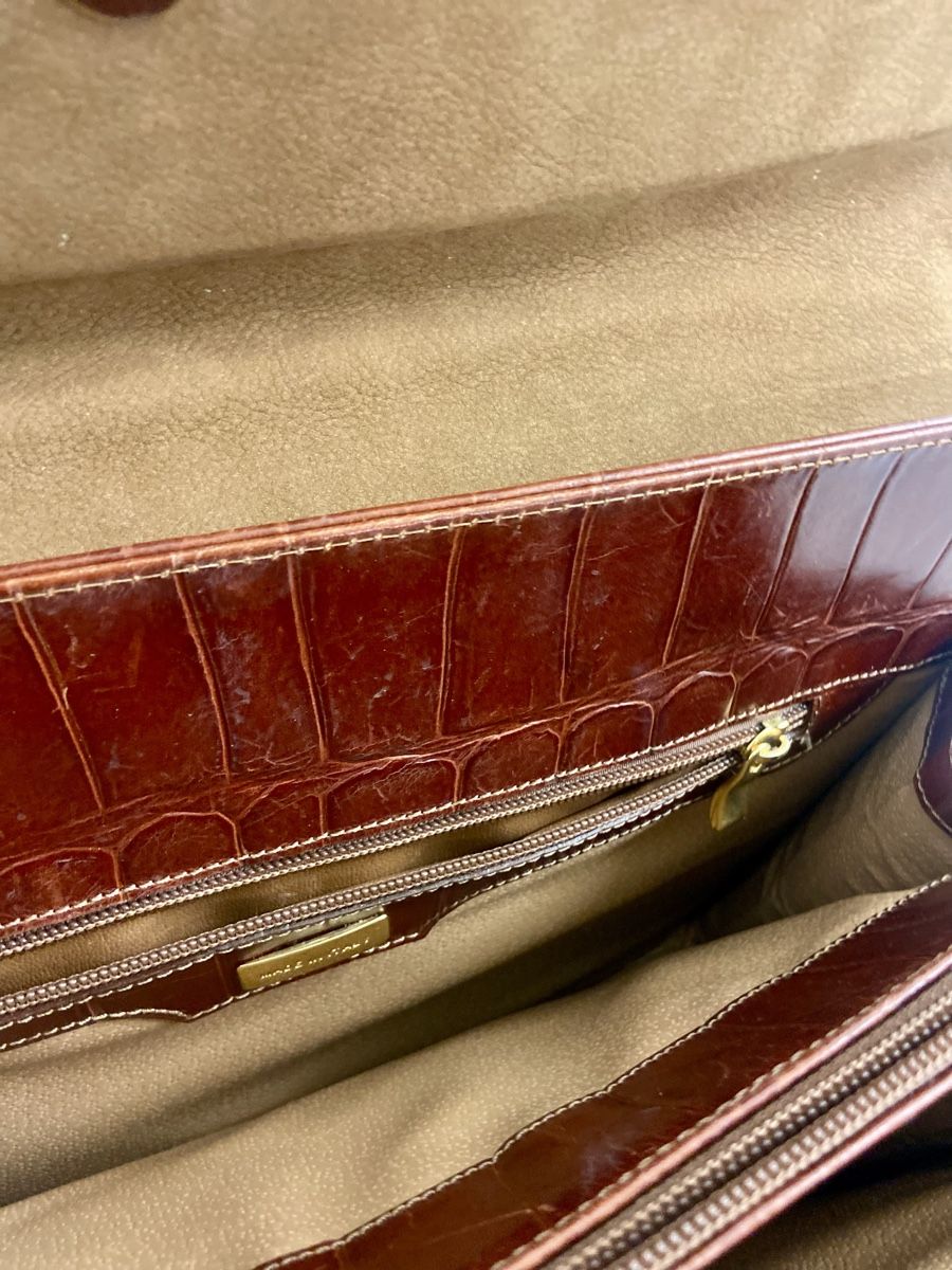 Borse da donna: Kroko-Optik Handtasche Top Zustand! – Usato da Zürich venduto da Unique2400 5