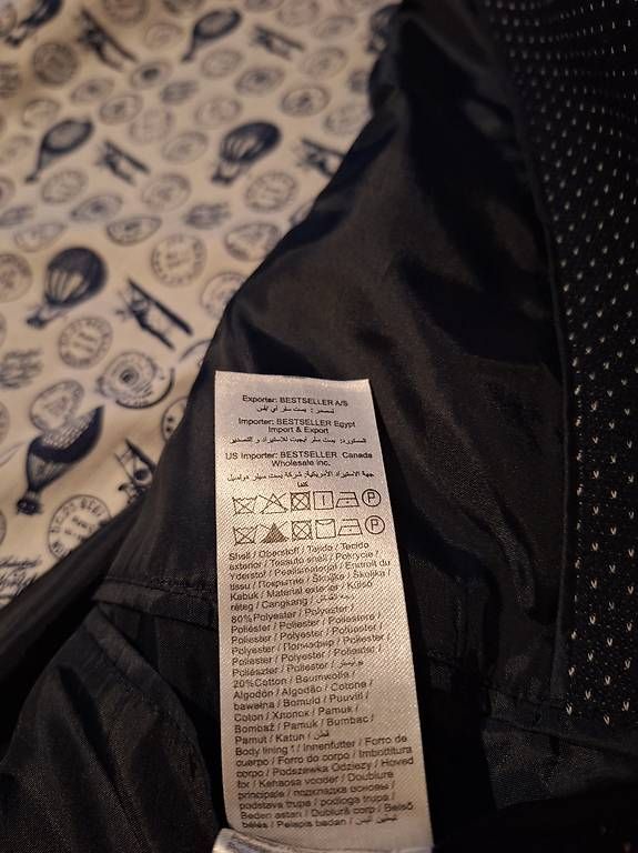 Giacche: Nachtblaues Jacket / Blazer - Gr M von SELECTED – Usato da Zürich venduto da playatom 4