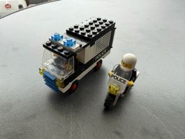 Lego Polizei Auto mit Motorrad und Figuren 👮‍♂️🚗💨 