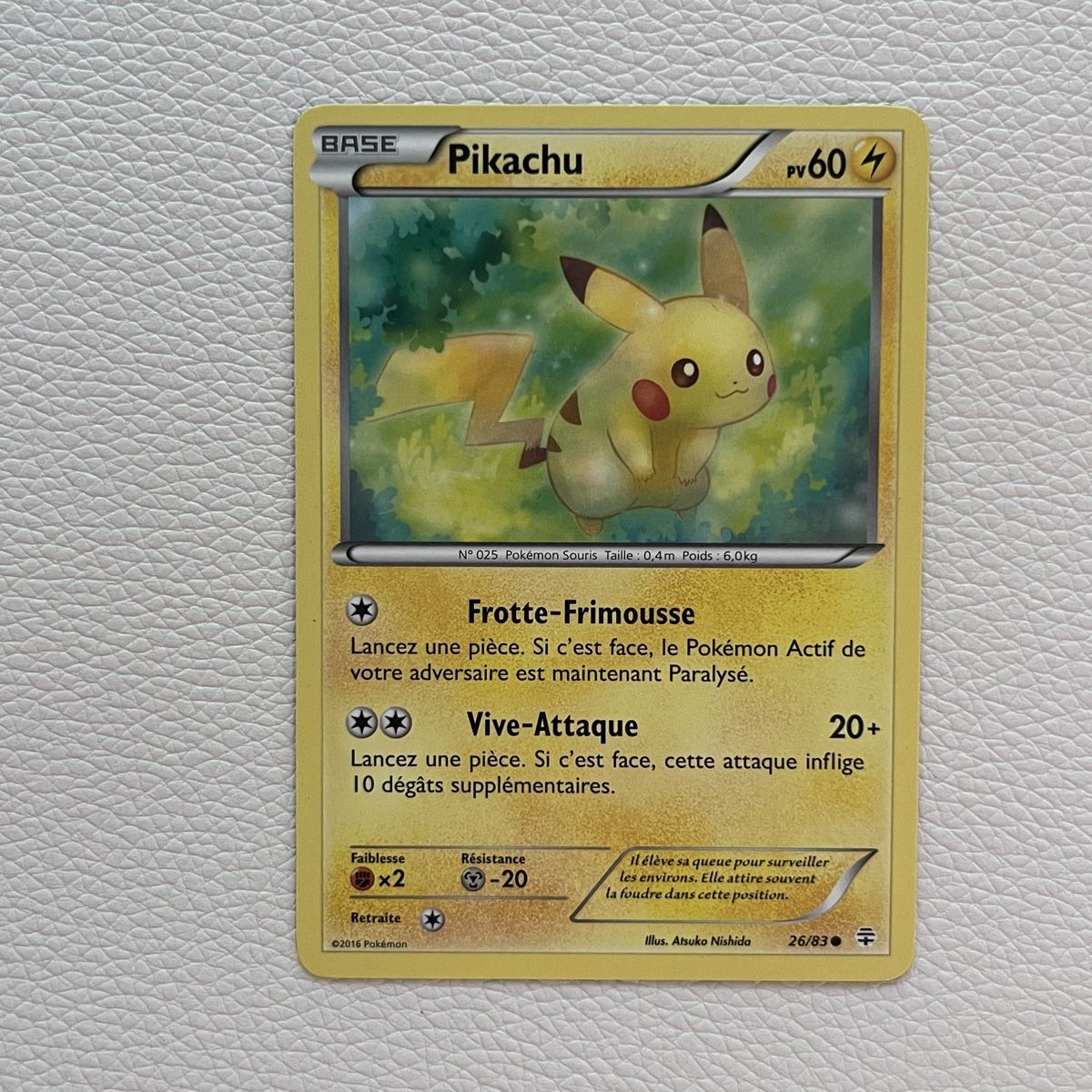 Pokémon Cartes à collectionner: Pokémon Pikachu 26/83 FR – D'occasion à Le Grand-Saconnex par Koko.hime_