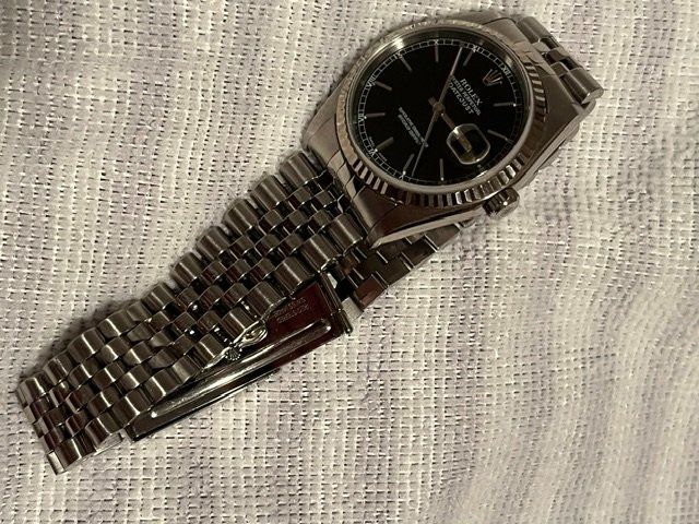 Rolex Uhren: Rolex Datejust 36mm schwarz 16234 – Gebraucht aus Kreuzlingen von Mio16 5