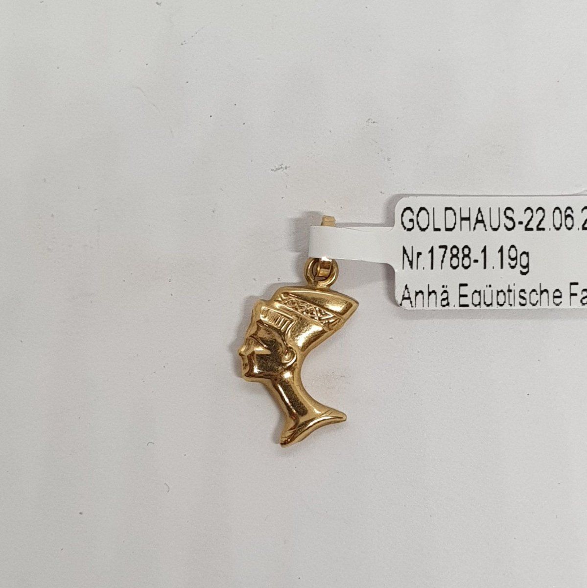 Pendentifs: Echt 18K Gold - Pharao Anhänger – D'occasion à Luzern par luzerngoldhaus
