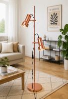 Frandsen Design Stehlampe Kupfer 2 Spots Dänemark 🇩🇰