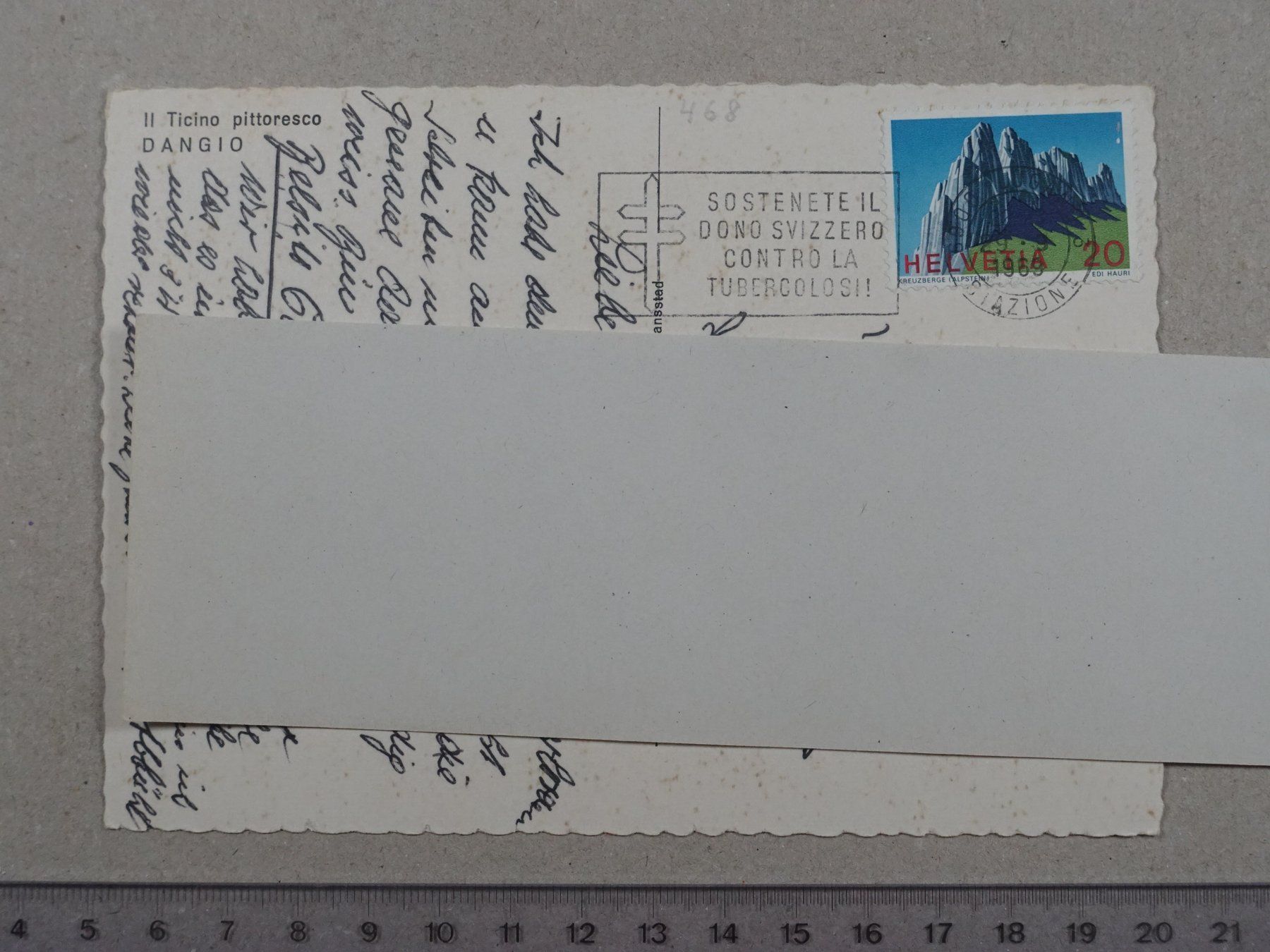 Cartes postales: Dangio, 1969 – D'occasion à Lenzburg par fh1 1