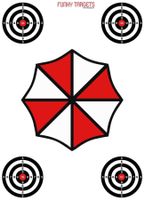 Umbrella Zielscheibe 10 stk.
