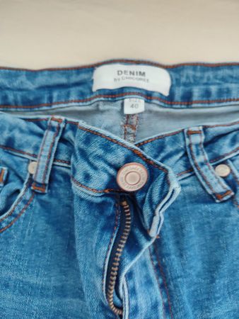 Denim Dame Jeans Grösse 40 – Chicorée