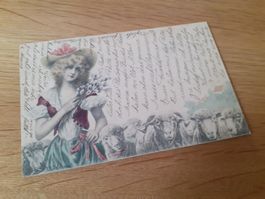 KITSCH - 1902 - DIE SCHAEFERIN - BASEL