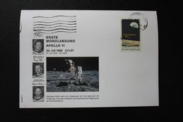 Erste Mondlandung Apollo 11  20. Juli 1969  21h57