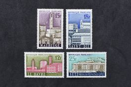 Timbres France Villes reconstruites 1958 NEUF