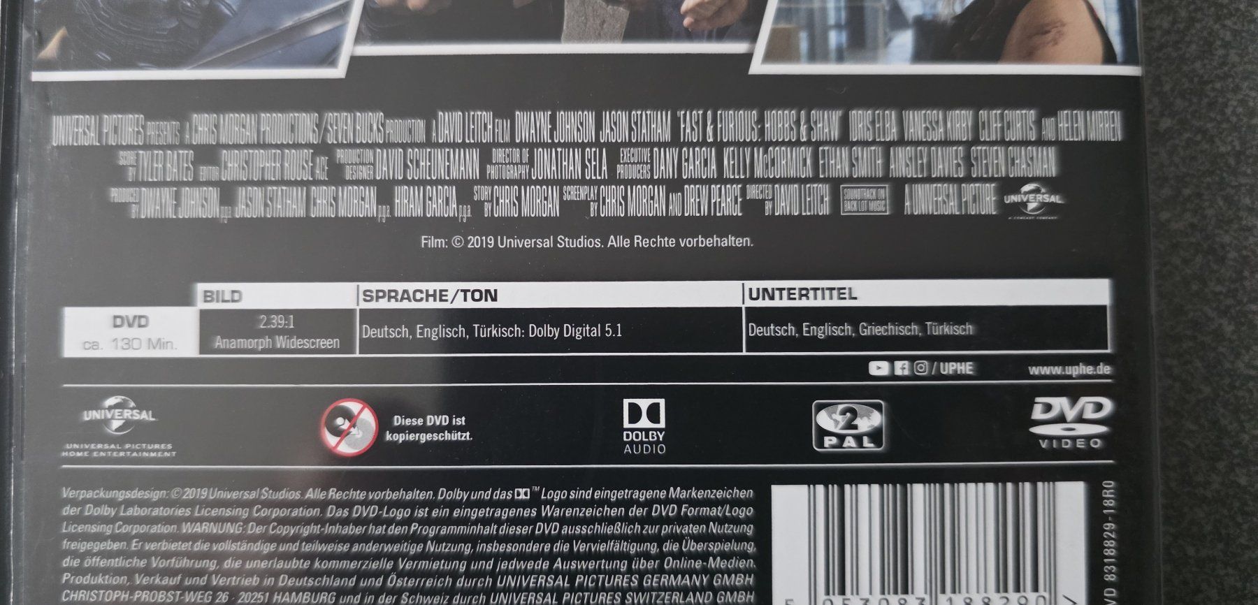 Tous les DVDs: DVD Fast & Furious Hobbs & Shaw – D'occasion à Oetwil am See par fineli2 1
