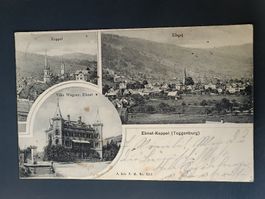 Alte PK / Ebnat Kappel - Villa Wagner Gelaufen Ebnat 1907