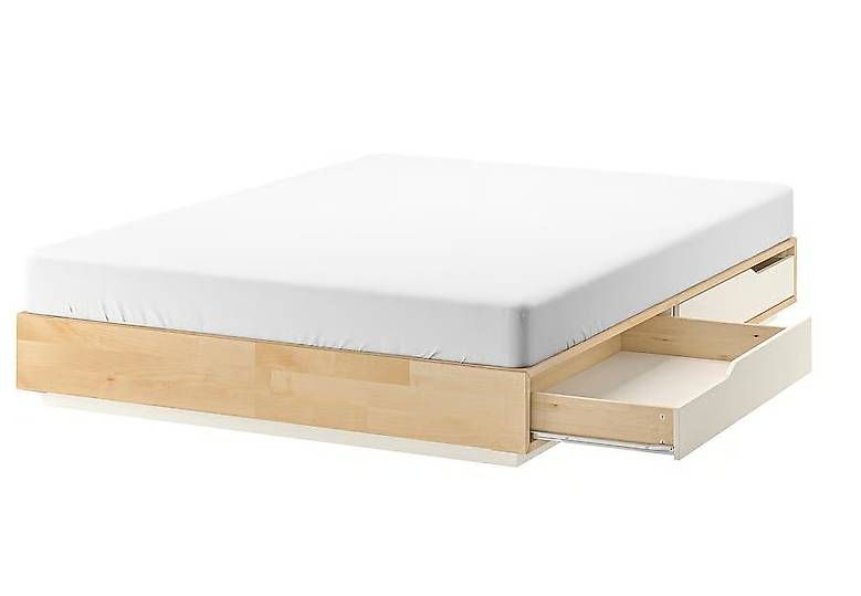 Ikea Lits: lit Mandal avec matelas – D'occasion à Lausanne par Giles33