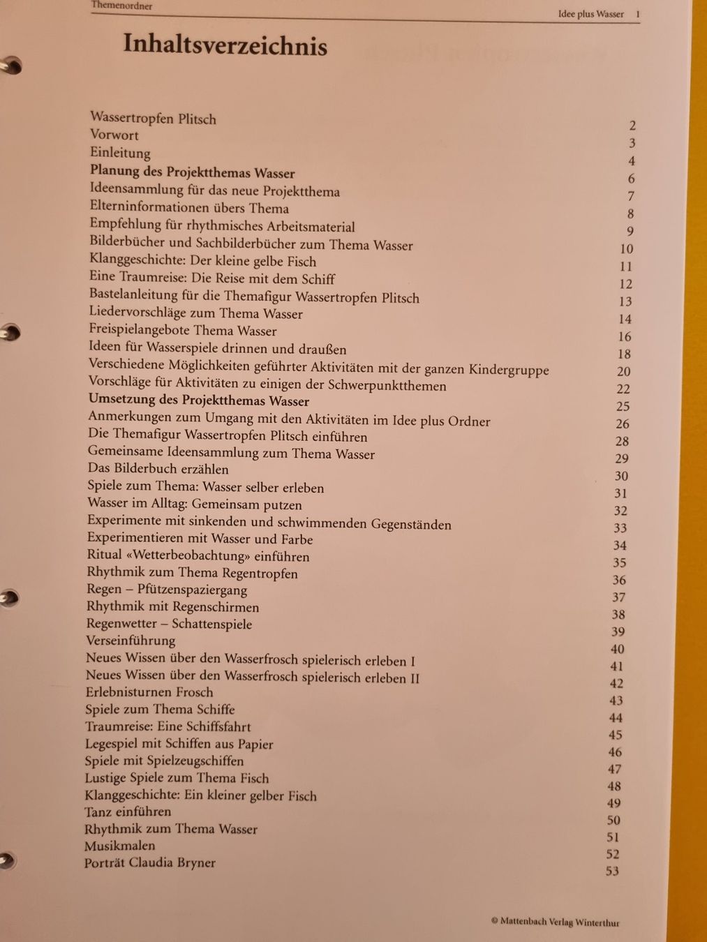 Raccoglitori: Idee plus Wasser von Claudia Bryner – Usato da Weite venduto da Nur63 2