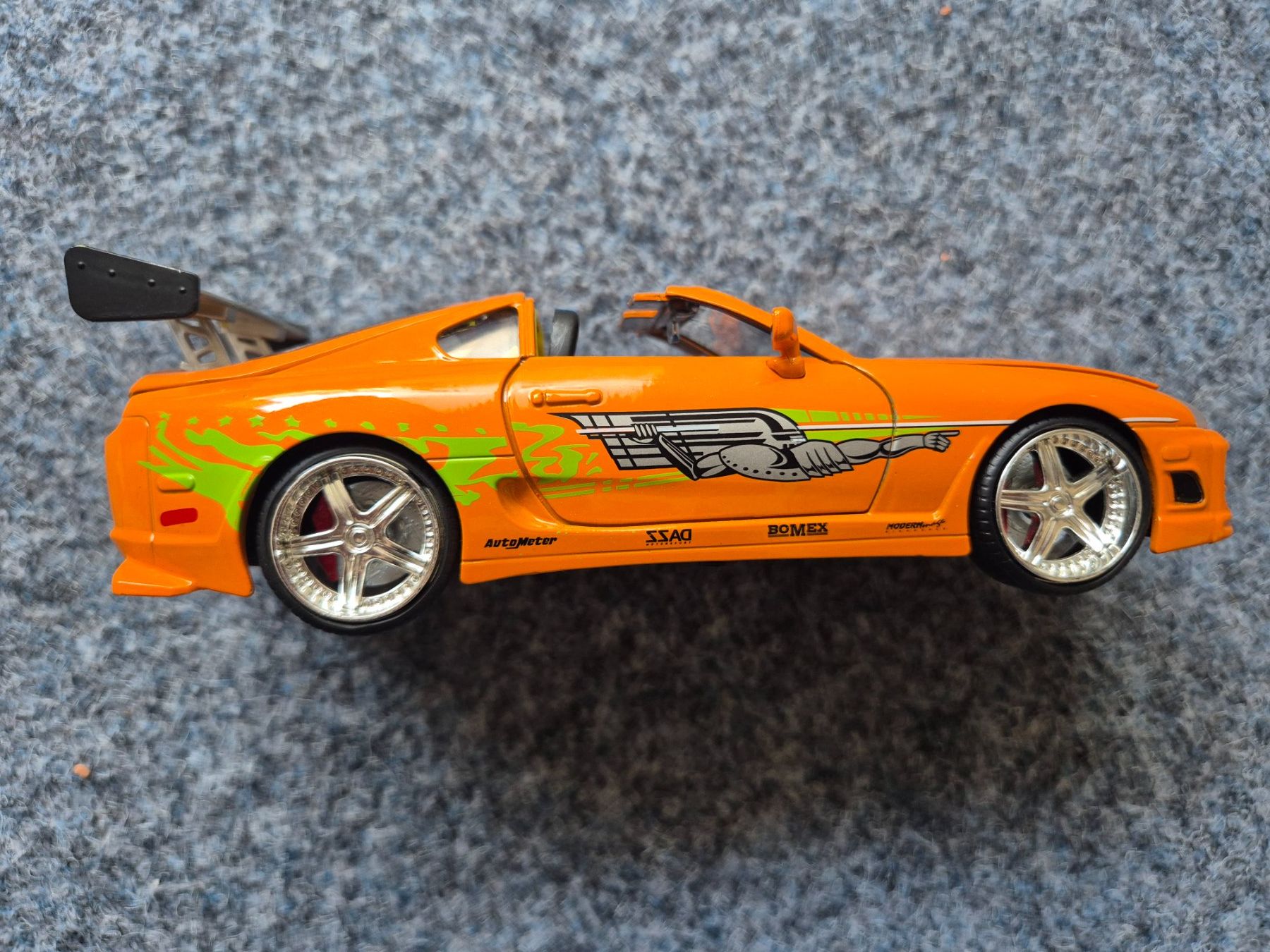Toyota Modellini d'auto: Toyota Supra Modellauto Orange – Usato da Domat Ems venduto da tchnesa 9