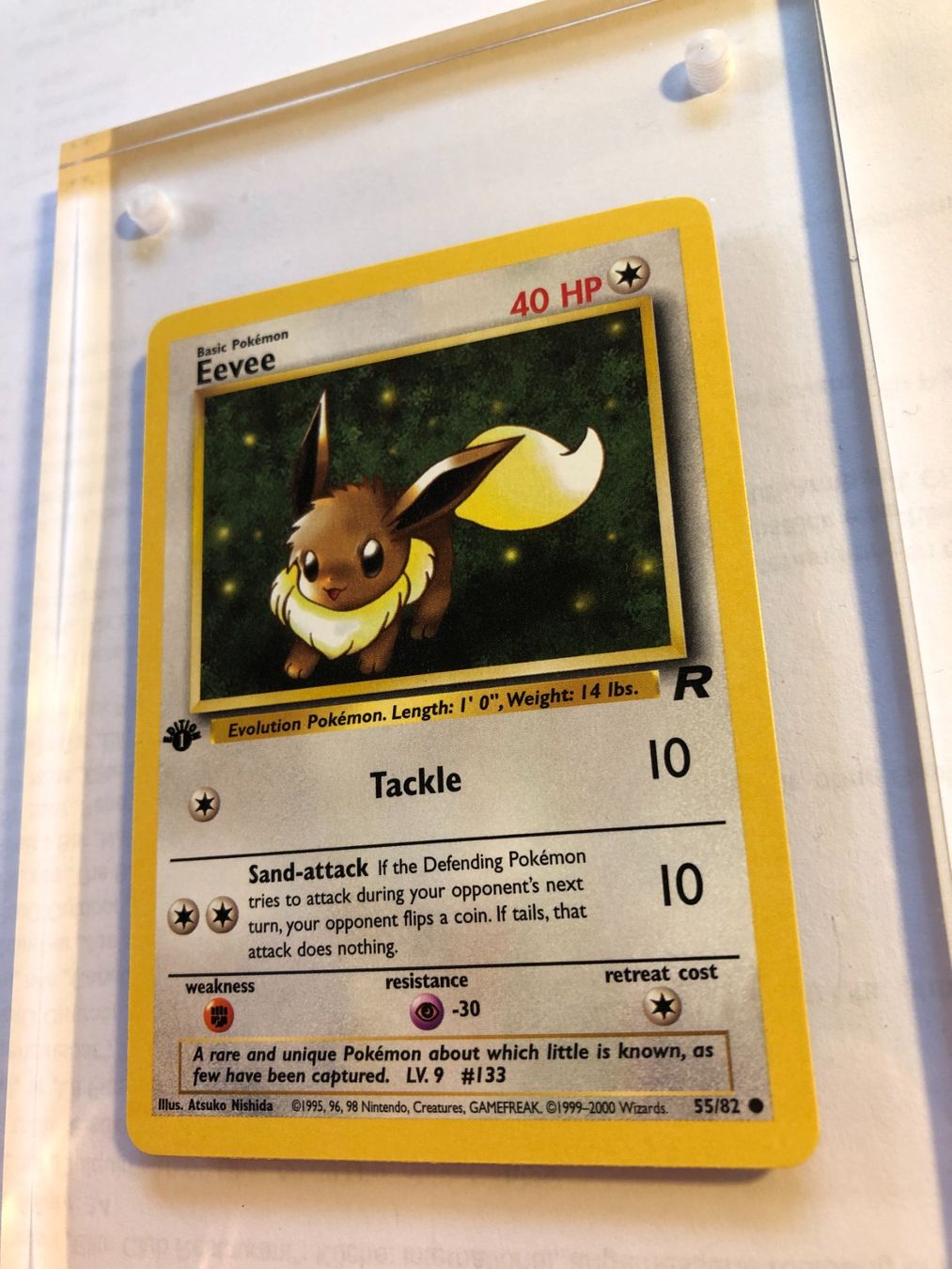 Carte collezionabili: Eevee 1st Team Rocket - MINT - ab 1.- – Usato da Giubiasco venduto da dan_pr8b 2
