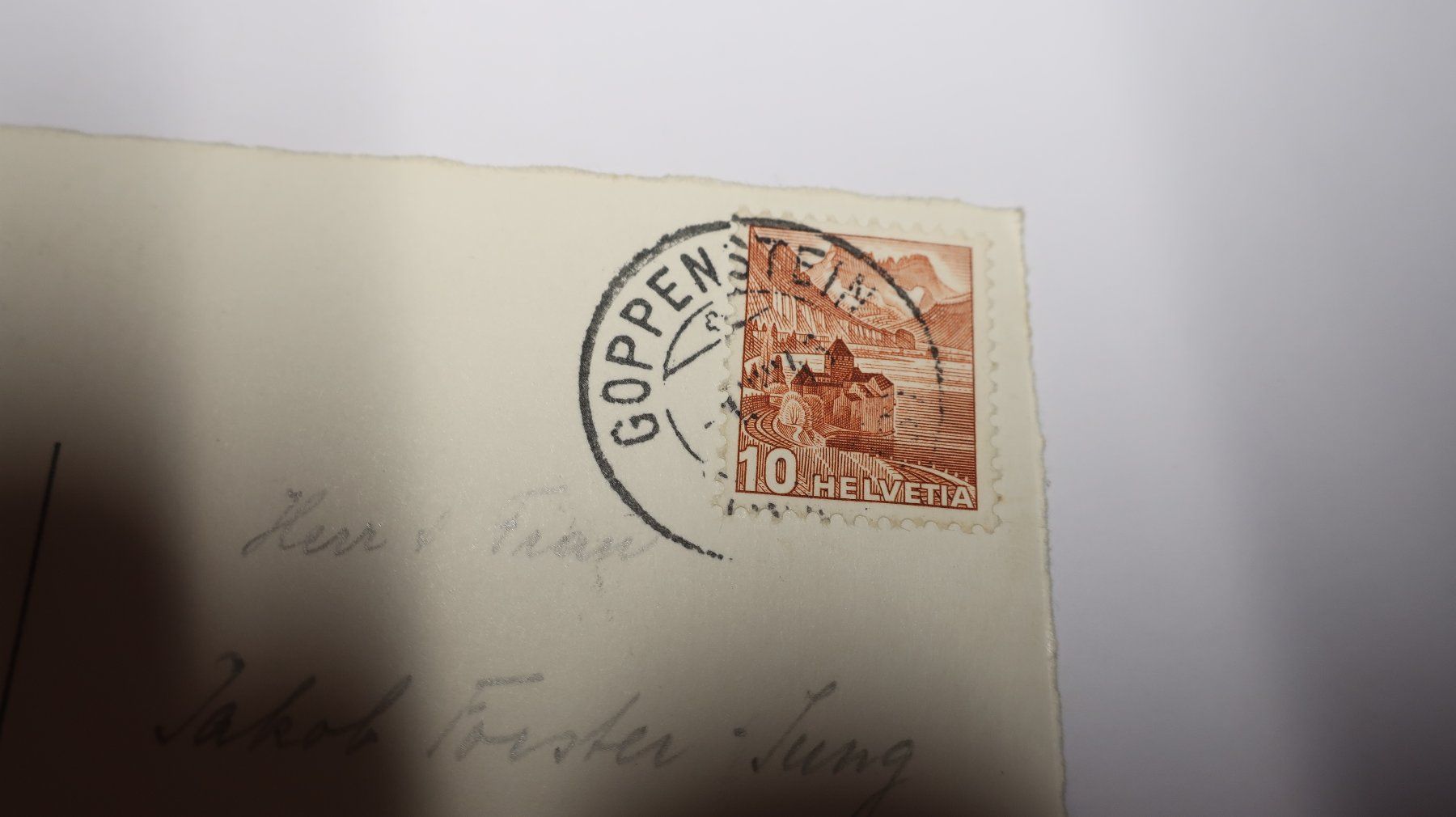 Cartoline postali: Lötschental   Lötschenlücke - Birtschhorn  1946 – Usato da Cormoret venduto da Pascalll2001 4