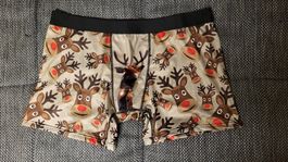 Lustige Rentier-Boxershorts