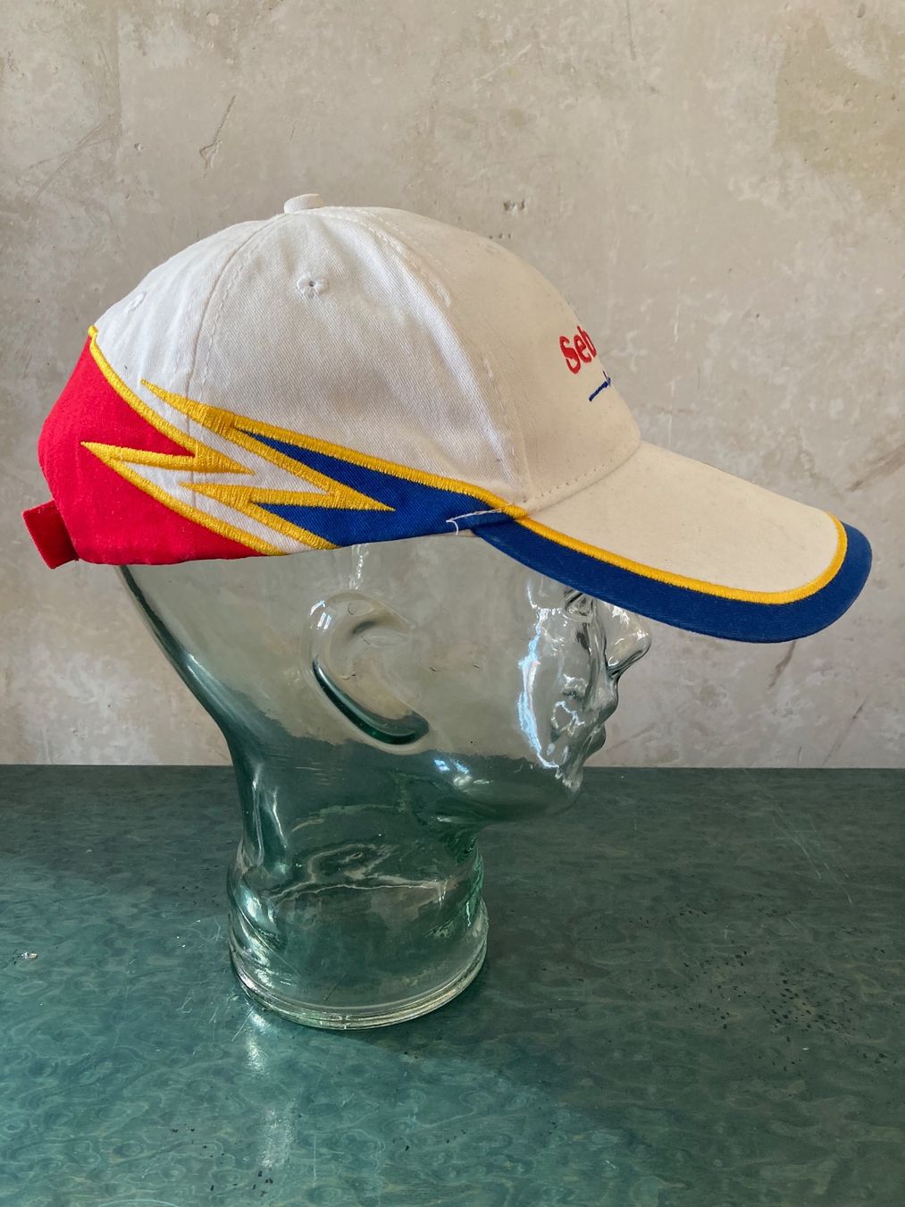 Copricapi, berretti & cappellini: Vintage Y2K 6-Panel Cap Team Seb Art Plane – Usato da Zürich venduto da le_souk 3