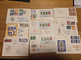 Sammlung Briefumschläge Schweiz Ersttag Ersttagsbriefe●01