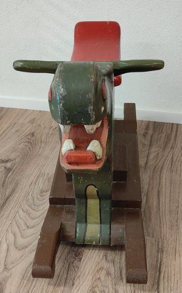 Altre altalene da giardino: Schaukeltier aus Massiv-Holz, einzigartig – Usato da Ziefen venduto da Madame1982 1