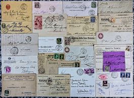 POSTEN ab 1968 TESSINER Belege verschieden Top selten ab 1.-