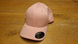 Stylishe Flexfit Cap in Rosa Cappy Mütze  - Neu mit Etikett