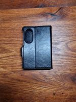 Samsung Z Fold 8 Lederetui schwarz