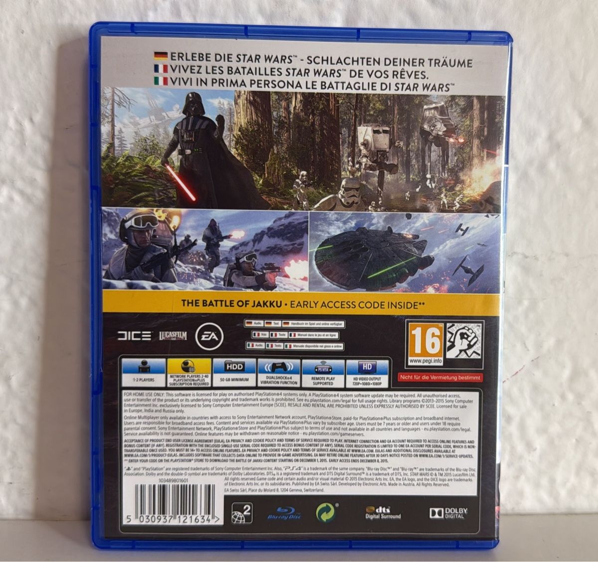Sony Giochi: Star Wars Battlefront PS4/PS5 Game – Usato da Ehrendingen venduto da bubulence 1