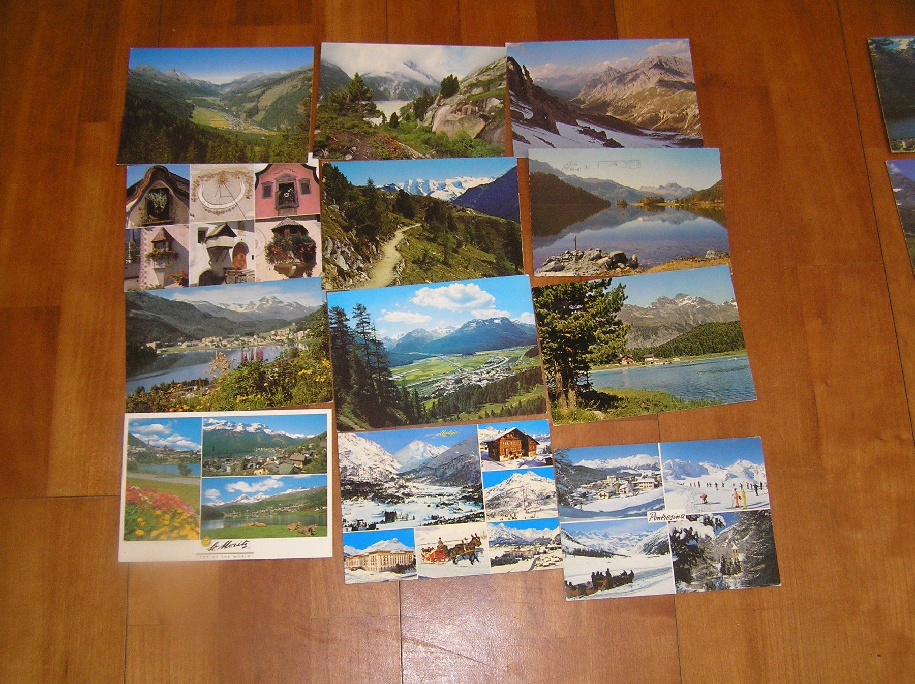 Cartes postales: 70 Diverse Karten Engadin – D'occasion à Lumbrein par made02 3