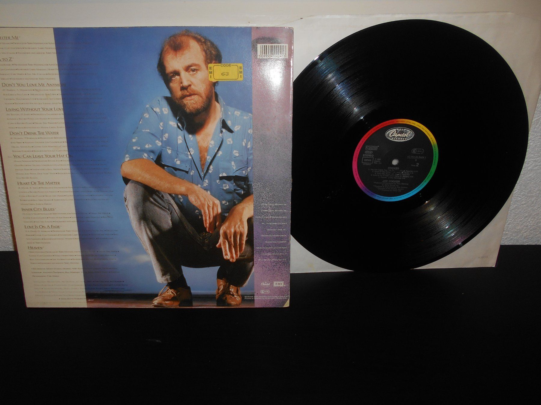 Schallplatten: Joe Cocker – Cocker / 1986 – Gebraucht aus Aarberg von witchhunter01 1