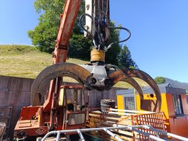 Holzgreifer Holzzange O&K Radbagger