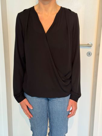 Bluse Wickeloptik