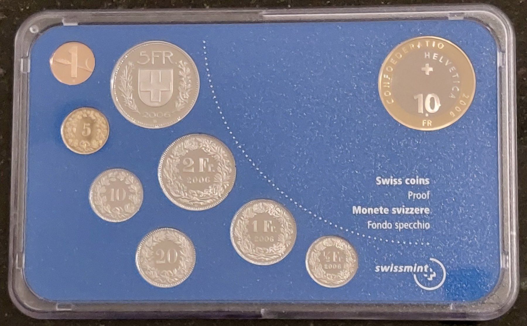 Tutti le monete: CH - Münzsatz 2006 pp – Nuovo (secondo la descrizione) da Arch venduto da repros 2
