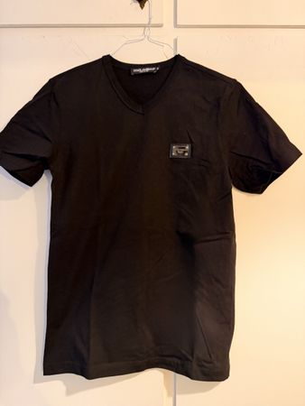 Maglietta Dolce&Gabbana nera, taglia 46 - Nuova!