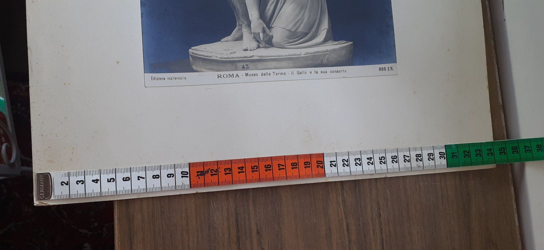 Poster & Bilder: antikes Plakat Gallier Ludovisi – Gebraucht aus Mörschwil von antiksalon21 3