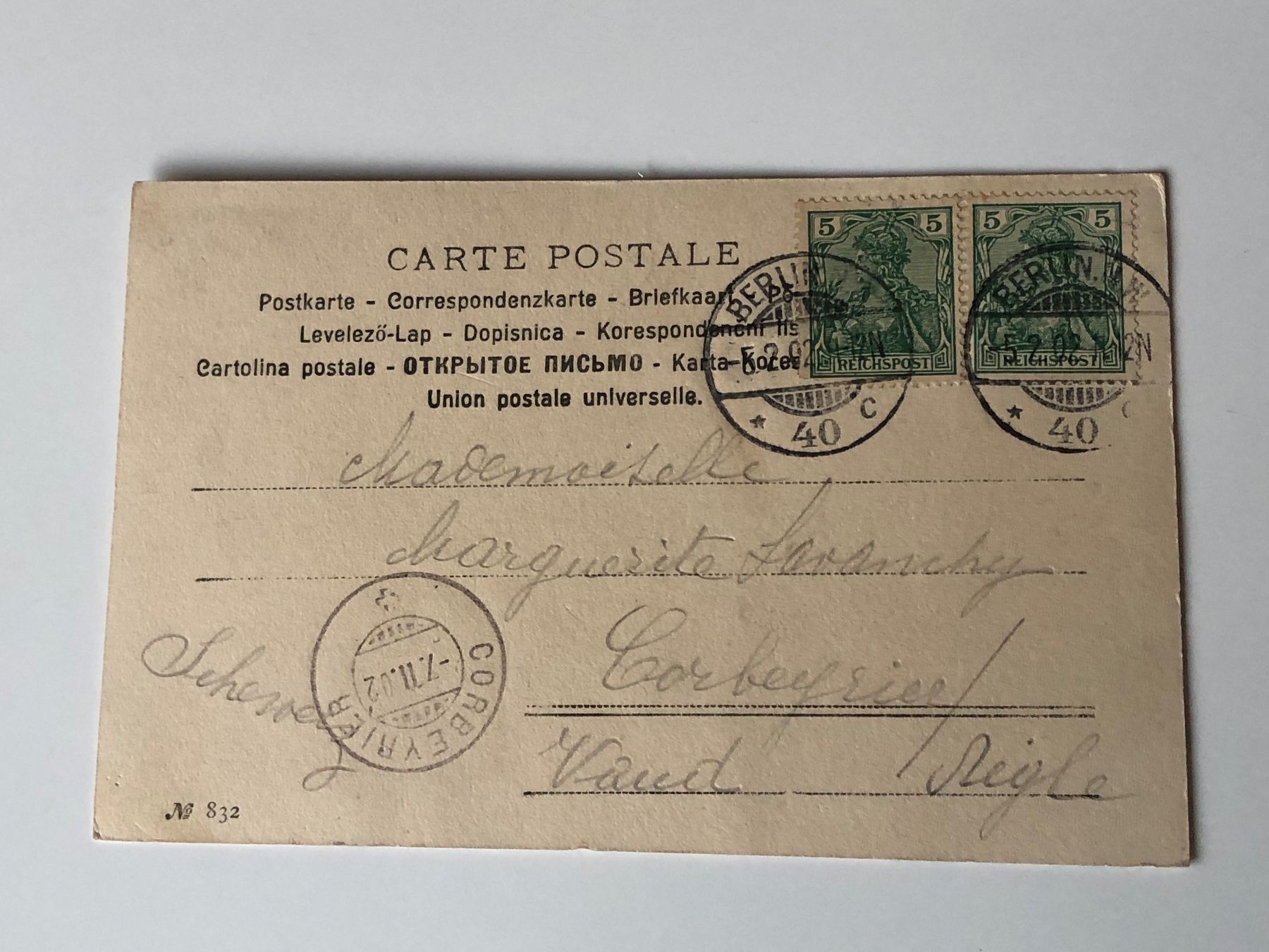 Cartoline postali: Eislaufen in BERLIN - Top-O, schöne alte Ansichtskarte – Usato da Lufingen venduto da Rac0 2