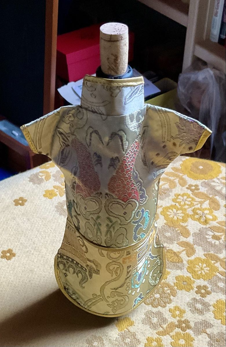 Tutte le decorazioni: Asiatischer Deko Weinflaschenanzug – Nuovo (secondo la descrizione) da Endingen venduto da nathan05 4
