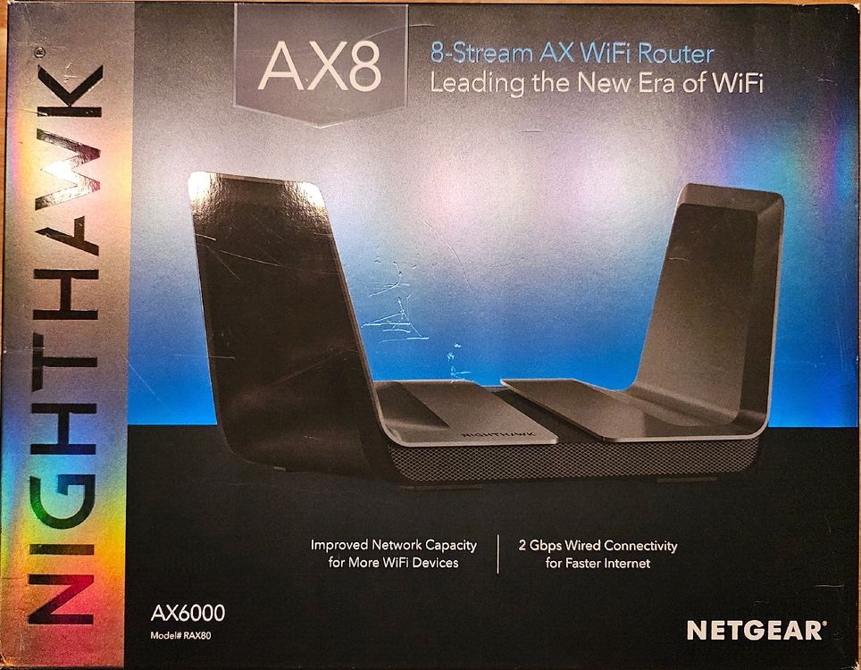 Nighthawk AX8 WiFi 6 Router (Gebraucht) in Dübendorf für CHF 52 – mit ...