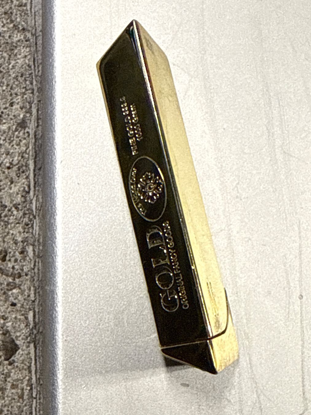 Feuerzeuge: Briquet Vintage plaquer or – Gebraucht aus St imier von sav_bjf9 3