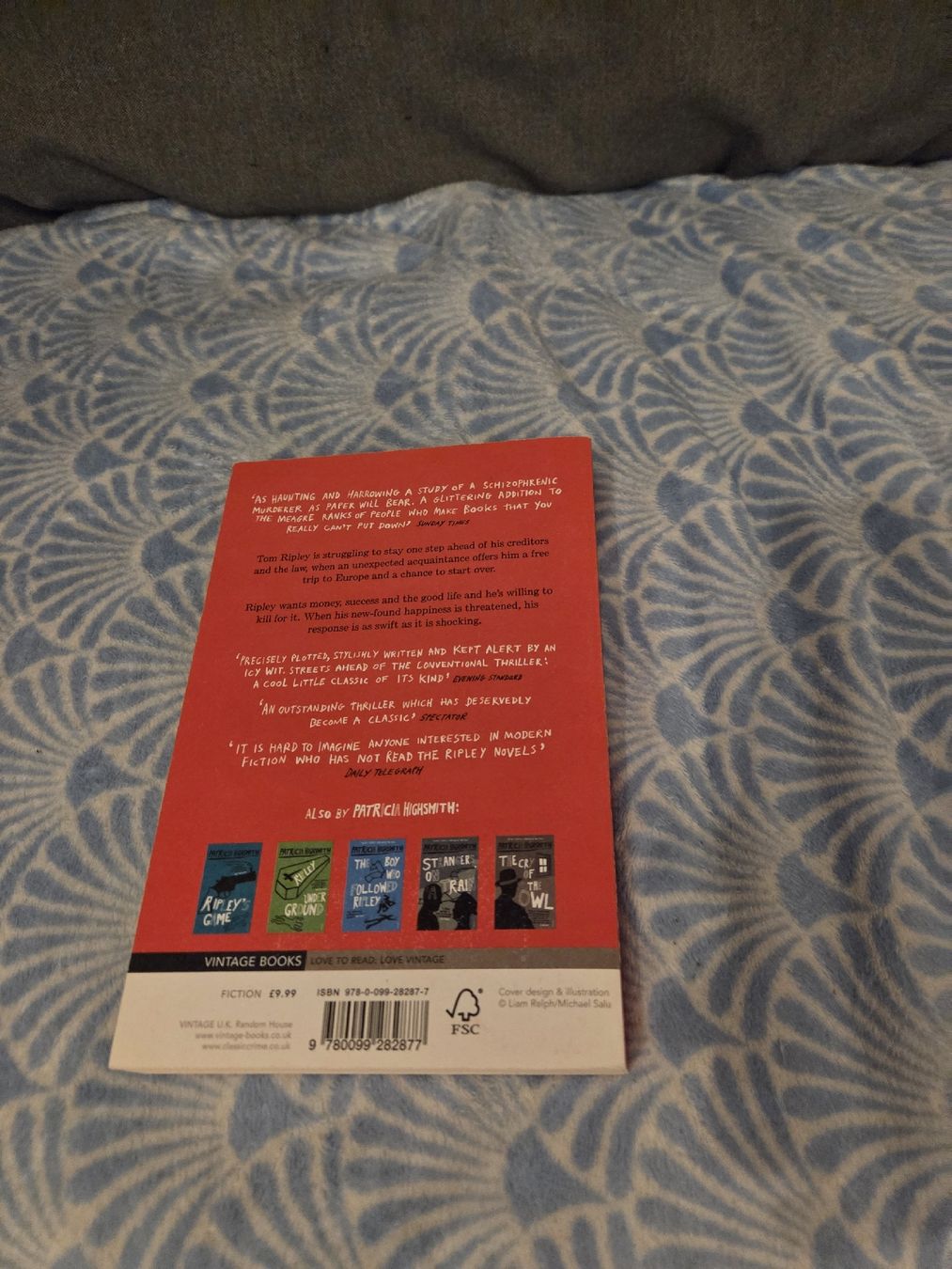 Libri: Libro "The Talented Mr Ripley" di Patricia Highsmith – Usato da Nyon venduto da direwolf97 1