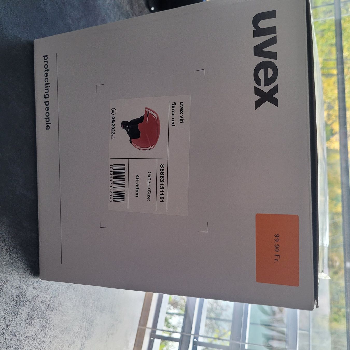 Uvex Caschi: NEU in Originalpackung Skihelm Grösse 46-50 cm – Nuovo e nell'imballaggio originale da Bremgarten b. Bern venduto da Marge7979 7