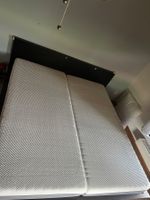 IKEA Doppelbett 180×200 mit 2 Emma Matratzen/Schoner