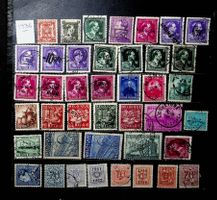BELGIQUE TIMBRES OBLITÉRÉS 1936-1956 /U944