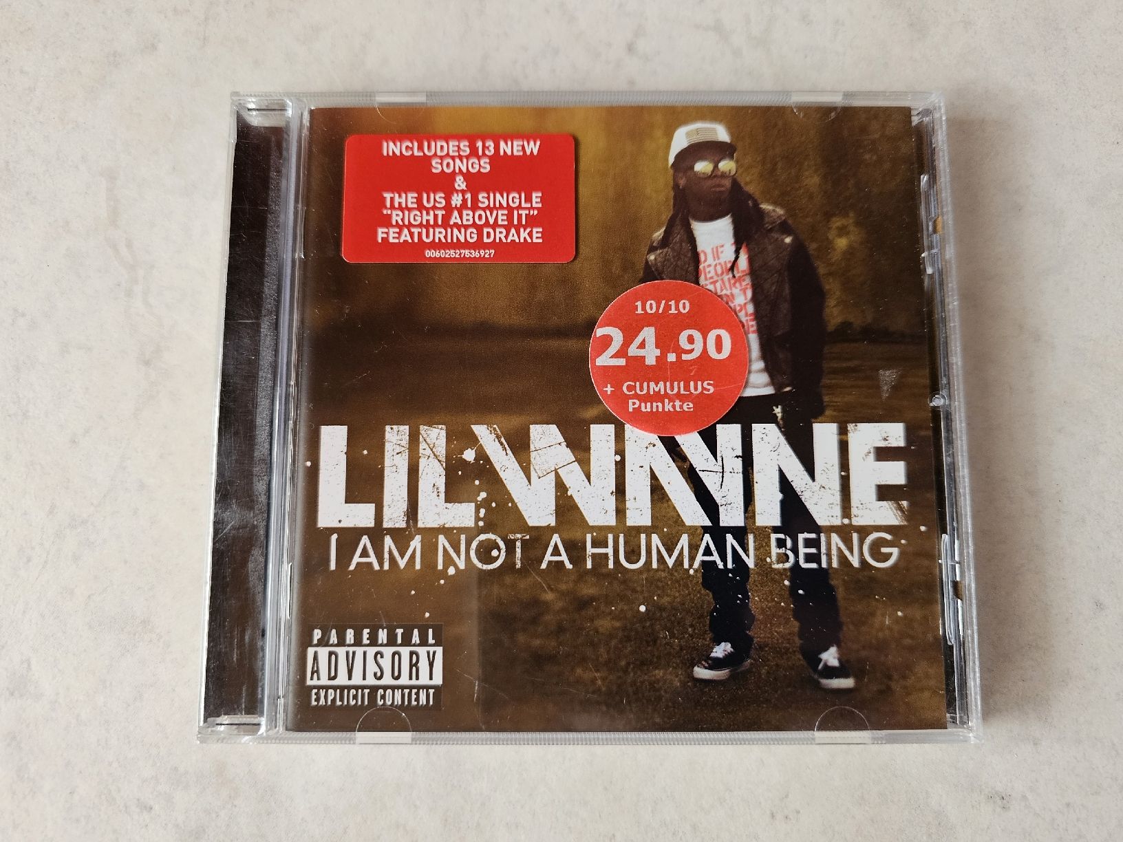 CD: Lil Wayne  -  I Am Not A Human Being – Usato da Schneisingen venduto da backstore24