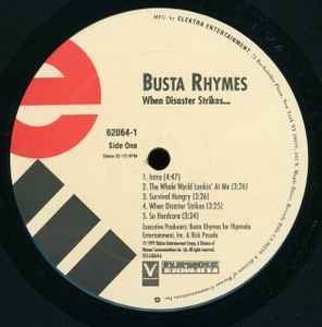 Dischi in vinile: Busta Rhymes ‎– When Disaster Strikes... (2LP) – Usato da Genève venduto da yoww123 7