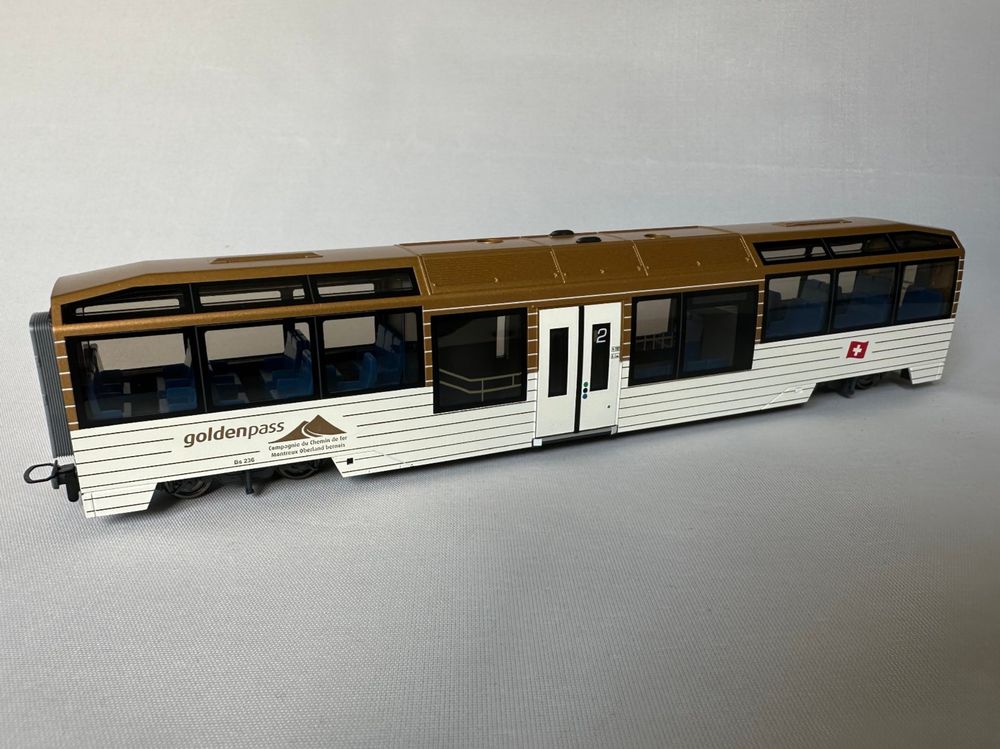 Bemo - MOB Bs 236 - Niederflurwagen Goldenpass (Neu (gemäss ...